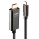 Lindy 43315 adaptador de cable de vídeo 5 m USB Tipo C HDMI tipo A (Estándar) Negro